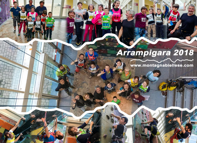 La non competizione per la fine del corso di arrampicata indoor 2018