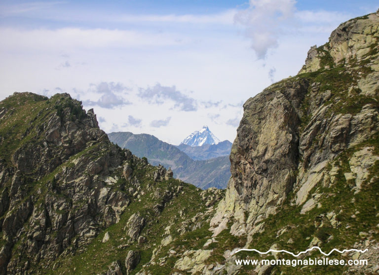 Vista sul Cervino dal Colle Sella